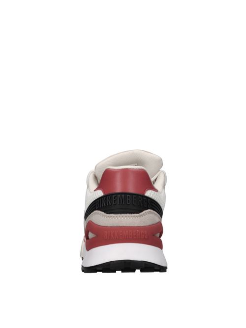  BIKKEMBERGS | 27111/CP B SUEDEBIANCO-ROSSO-NERO-GRIGIO